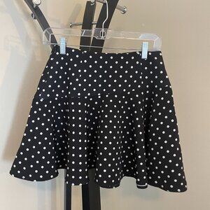 Zara Polka Dot Mini Skirt